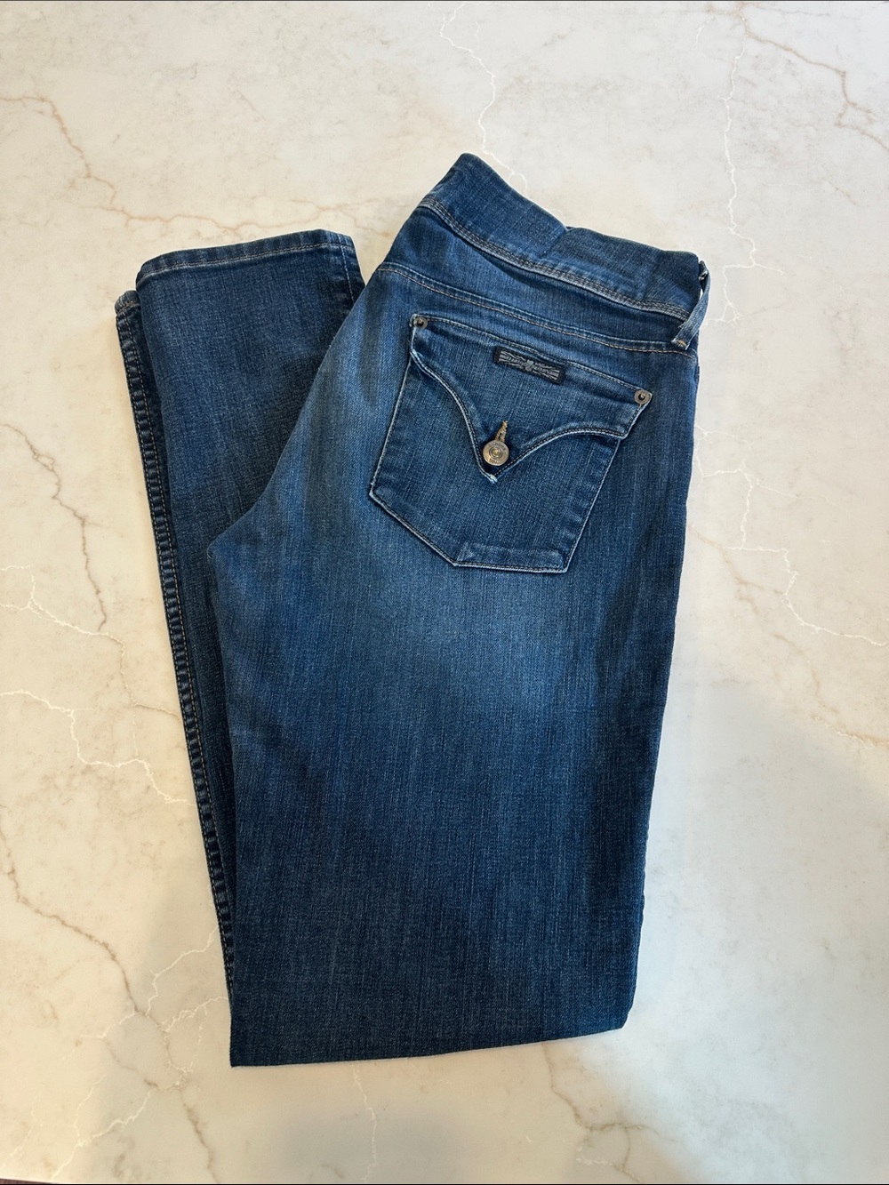 Hudson Jeans Women's Skinny in Dark Blue Denim
